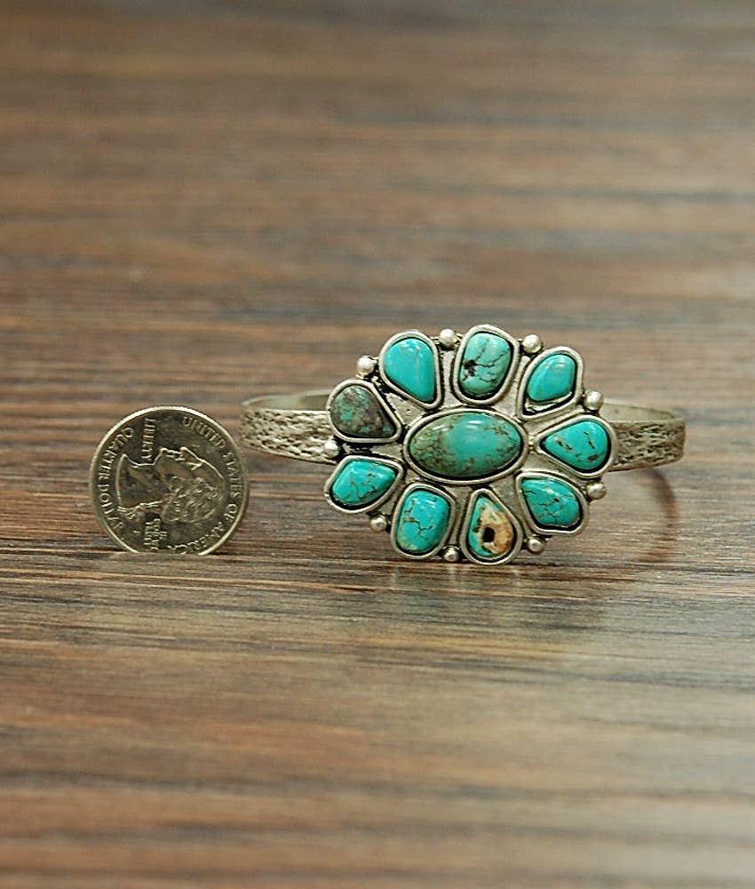 710785, Navajo Turquoise Cuff Bracelet