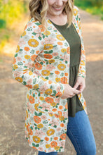 Load image into Gallery viewer, IN STOCK Classic Cardigan - Fall Boho Floral FINAL SALE