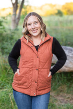 Load image into Gallery viewer, IN STOCK Corduroy Vest - Pumpkin FINAL SALE