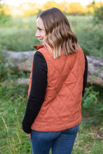 Load image into Gallery viewer, IN STOCK Corduroy Vest - Pumpkin FINAL SALE