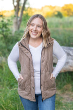 Load image into Gallery viewer, IN STOCK Corduroy Vest - Mocha FINAL SALE