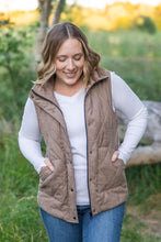 Load image into Gallery viewer, IN STOCK Corduroy Vest - Mocha FINAL SALE