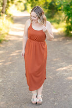 Load image into Gallery viewer, IN STOCK Reagan Ribbed Midi Dress - Rust | Women&#39;s Dress FINAL SALE