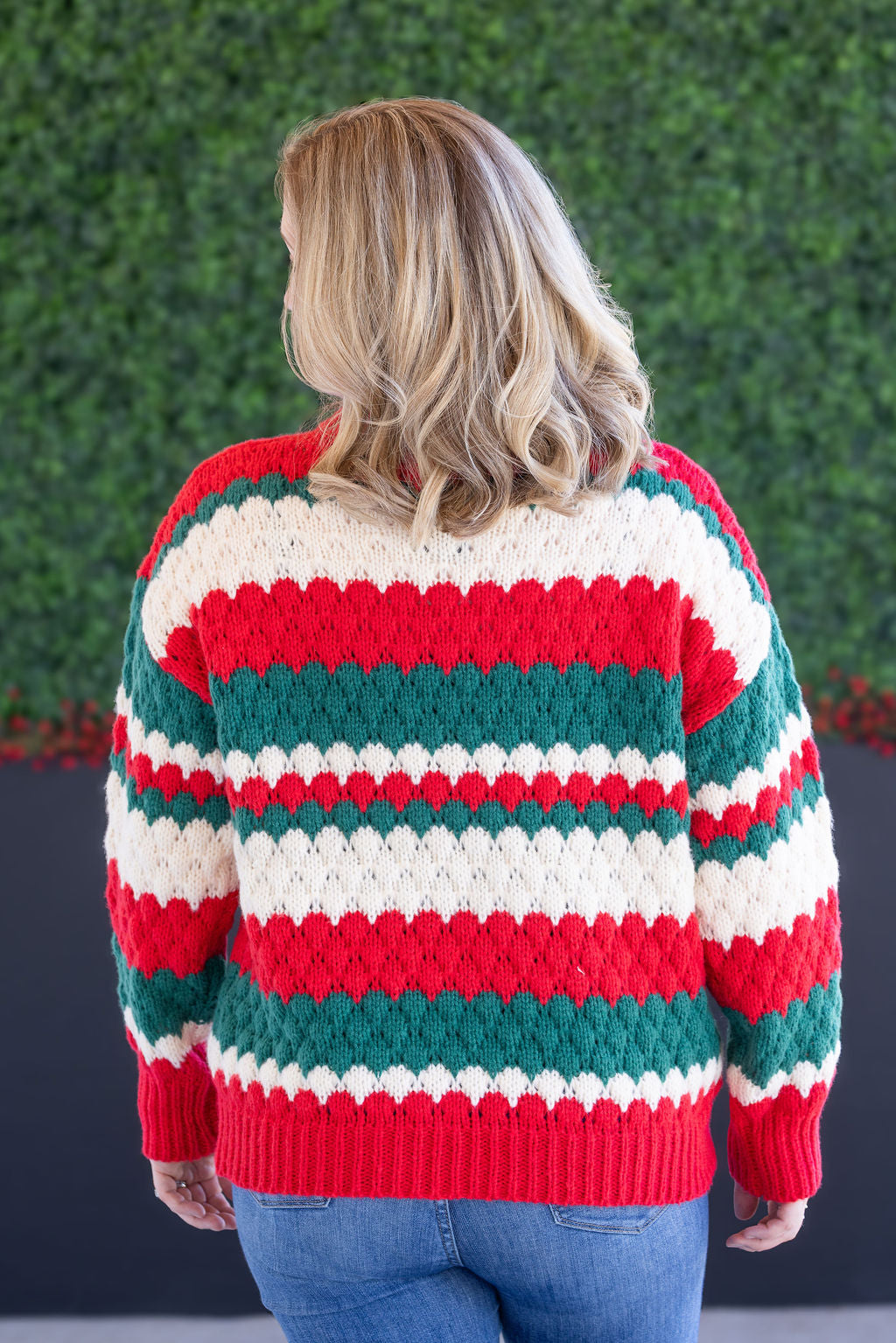 Jingles Christmas Stripes Sweater