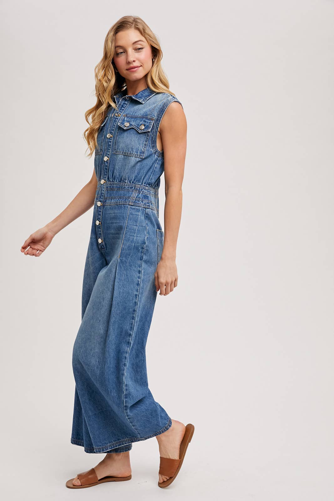 Not Your Basic Denim Jumpsuit