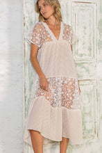 Load image into Gallery viewer, Retro Lace Overlay Dress