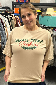 Small Town Christmas Graphic Tee