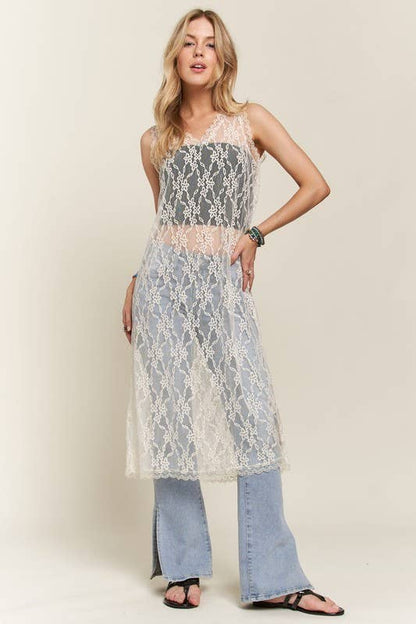 Pool Side Lace Tunic