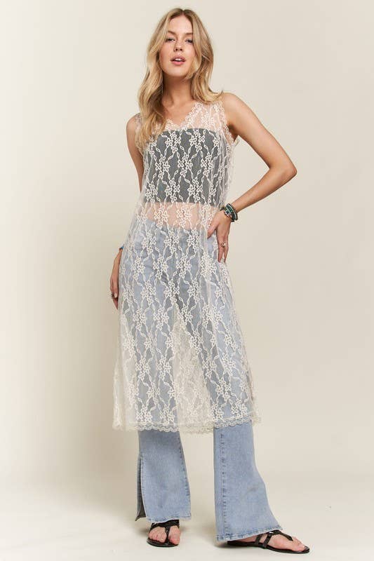 Pool Side Lace Tunic