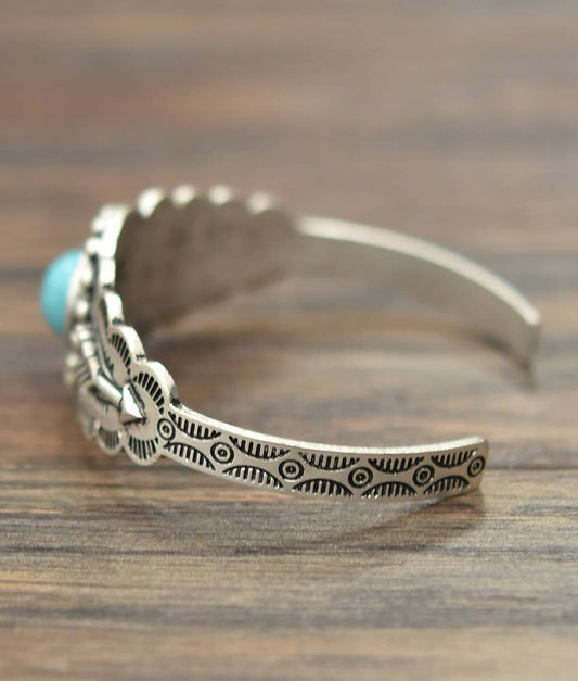 710921, Turquoise Cuff Bracelet