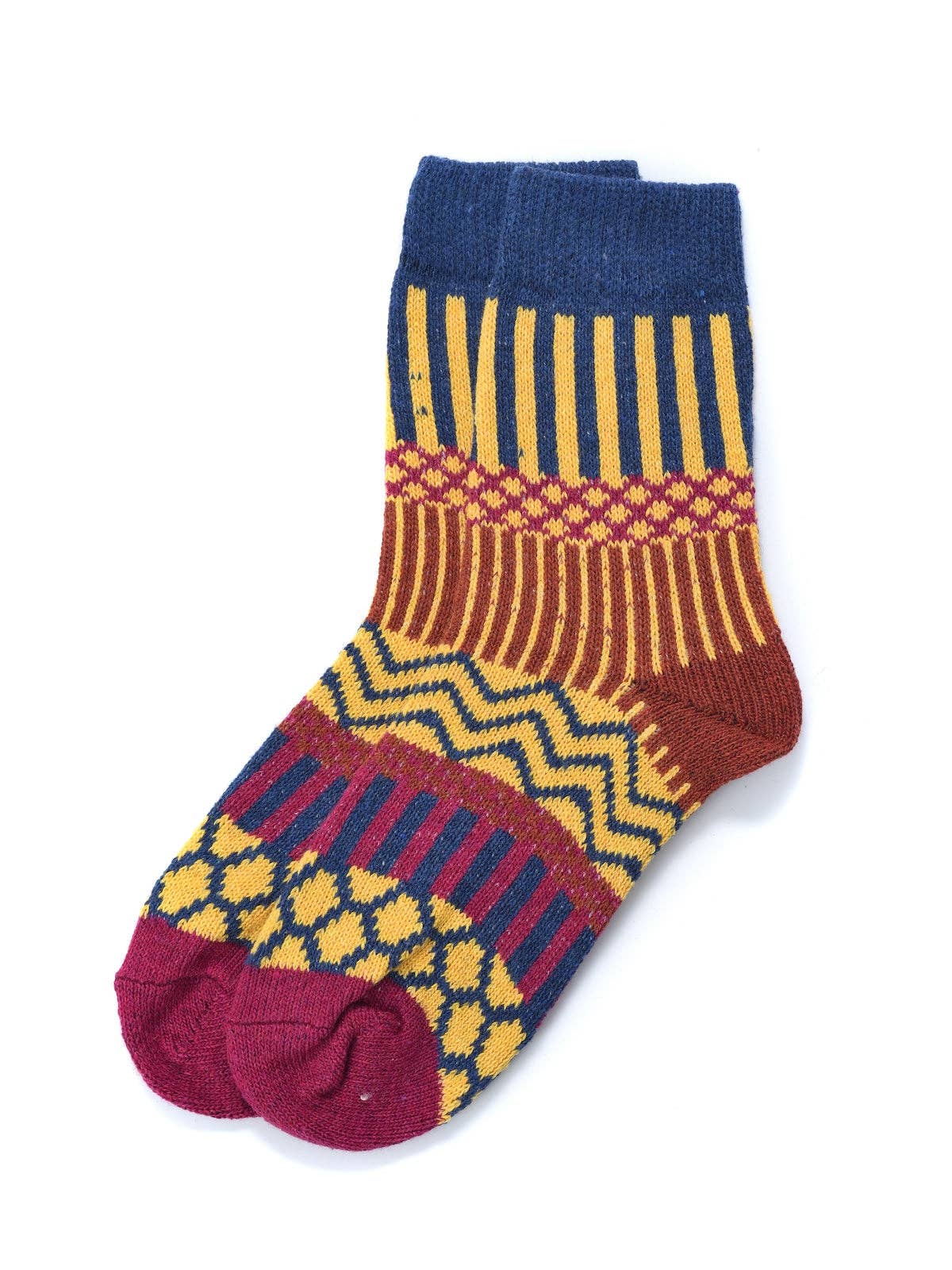 Bohemian Wool-Blend Socks