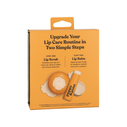 Lip Care Duo, Lemon Bloom or Mint