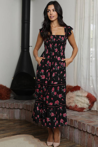 Koreen Smocked Dress