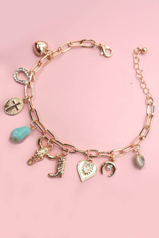 Western Charm Bracelet 80B1291
