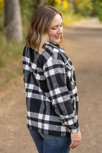 Load image into Gallery viewer, IN STOCK Norah Plaid Shacket - Classic Black and White | Women&#39;s Shacket