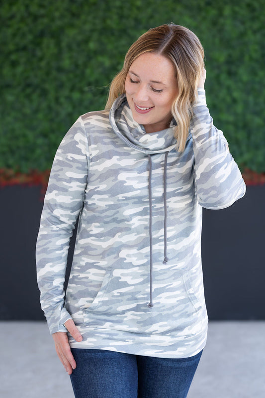 IN STOCK Soft Funnel Neck - Camo