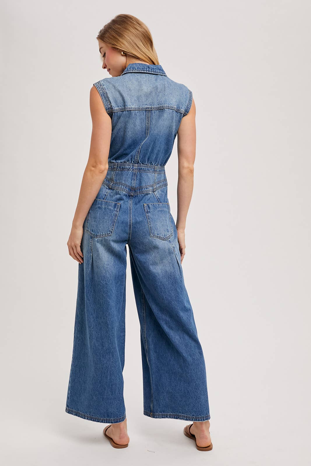 Not Your Basic Denim Jumpsuit