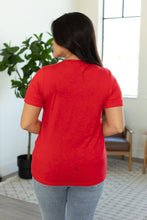 Load image into Gallery viewer, IN STOCK Sophie Pocket Tee - Red | Women&#39;s Short Sleeve