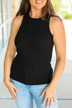 Load image into Gallery viewer, IN STOCK Tara Ribbed Tank - Black | Women&#39;s Tank Top