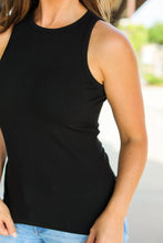 Load image into Gallery viewer, IN STOCK Tara Ribbed Tank - Black | Women&#39;s Tank Top