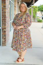 Load image into Gallery viewer, IN STOCK Taylor Dress - Mocha Floral | Women&#39;s Dress