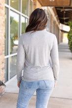 Load image into Gallery viewer, IN STOCK Larissa Long Sleeve - Light Grey | Women&#39;s V-Neck Top