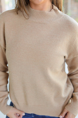 Molly Crew Sweater- Natural