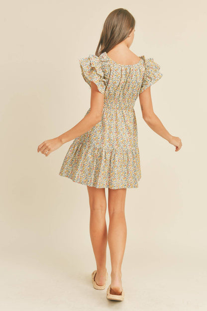 Caroline Floral Dress