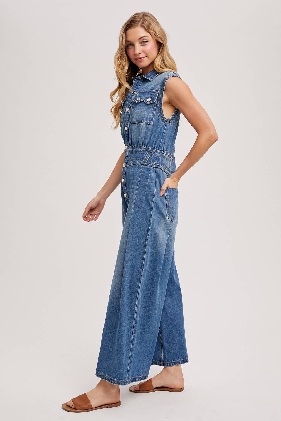 Not Your Basic Denim Jumpsuit
