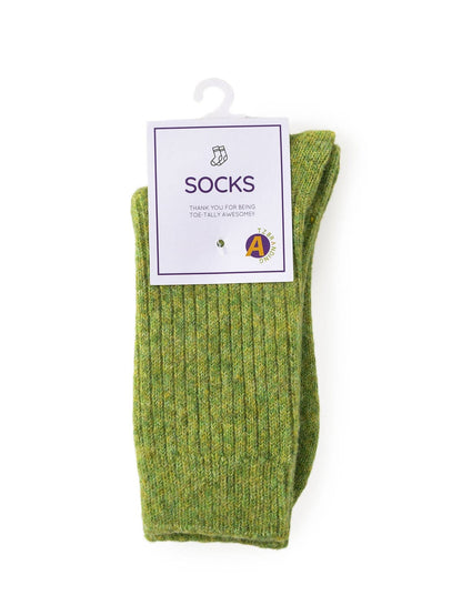 Cozy Wool Blend Socks
