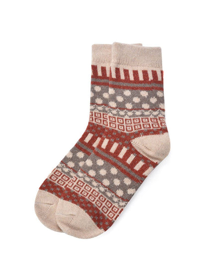 Bohemian Wool-Blend Socks