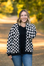 Load image into Gallery viewer, IN STOCK Black Checker Cardigan