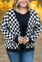 Load image into Gallery viewer, IN STOCK Black Checker Cardigan