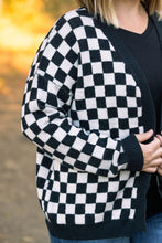 Load image into Gallery viewer, IN STOCK Black Checker Cardigan