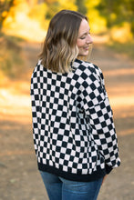 Load image into Gallery viewer, IN STOCK Black Checker Cardigan