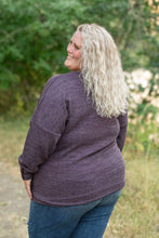 Load image into Gallery viewer, IN STOCK Brittney Button Sweater - Purple | Women&#39;s Long Sleeve FINAL SALE