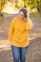 Load image into Gallery viewer, IN STOCK Vintage Wash Pullover - Mustard FINAL SALE