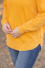 Load image into Gallery viewer, IN STOCK Vintage Wash Pullover - Mustard FINAL SALE