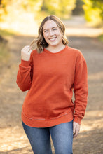 Load image into Gallery viewer, IN STOCK Vintage Wash Pullover - Rust FINAL SALE