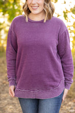 Load image into Gallery viewer, IN STOCK Vintage Wash Pullover - Purple FINAL SALE