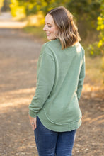 Load image into Gallery viewer, IN STOCK Vintage Wash Pullover - Sage FINAL SALE