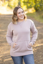 Load image into Gallery viewer, IN STOCK Vintage Wash Pocket Pullover - Blush Pebble