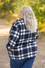 Load image into Gallery viewer, IN STOCK Norah Plaid Shacket - Classic Black and White | Women&#39;s Shacket