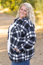 Load image into Gallery viewer, IN STOCK Norah Plaid Shacket - Classic Black and White | Women&#39;s Shacket