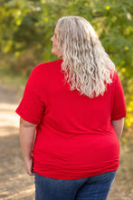 Load image into Gallery viewer, IN STOCK Sophie Pocket Tee - Red | Women&#39;s Short Sleeve