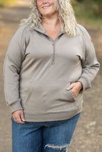 Load image into Gallery viewer, IN STOCK Scuba HalfZip Hoodie - Mocha