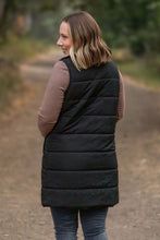 Load image into Gallery viewer, IN STOCK Harlow Long Vest - Black