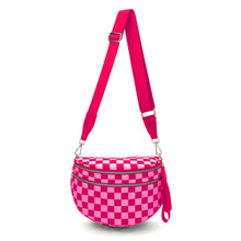 Load image into Gallery viewer, Checkered Nylon Bum Bag