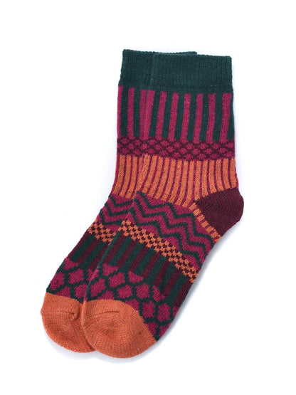 Bohemian Wool-Blend Socks