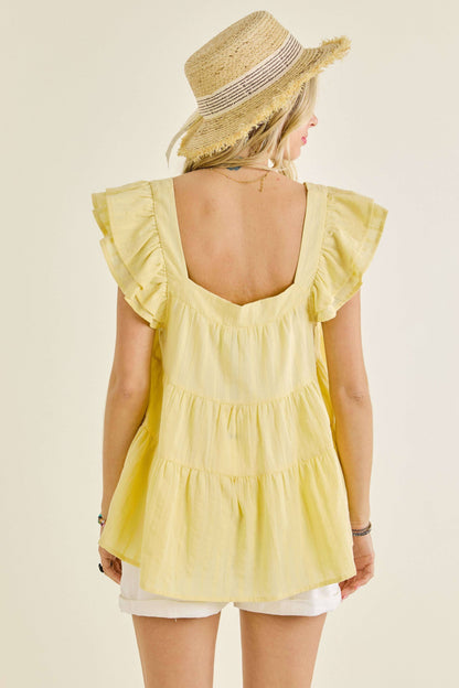 Lily Tunic Top- Sunshine